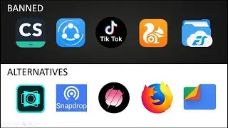 Best Alternatives for Chinese Apps | TikTok, SHAREit, CamScanner |Tech News & Updates | Edward Labs