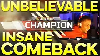 CUJOTHAGOD INSANE COMEBACK 😱  TOP QUALITY CONTENT - APEX LEGENDS