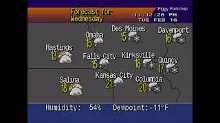 EAS 2x Required Monthly Test Nebraska and Missouri Statewide Tests  (KNCY/KXCV) +WeatherSTAR4000