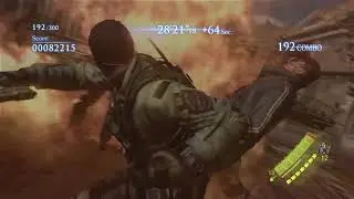 Resident Evil 6 (PS4) Mercenaries No Mercy  SOLO Requiem for War 2805k 【Chris DF】