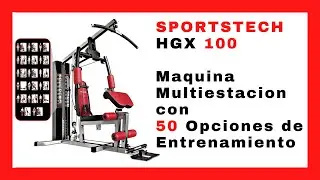 M&aacute;quina de Gimnasio SPORTSTECH HGX100 Posibilidades de Entrenamiento ILIMITADAS