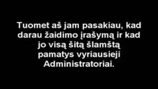 #specas-cs gth adminas qup @ irc.ktu.lt ir jo burtai ;)