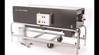 Infeed speed of a Ceetec A250 painting machine