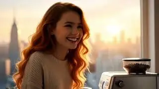 The red-eyed creature and the three young women