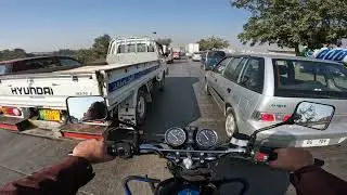Islamabad 4K POV Bike Ride | GoPro Motorcycle Drive | Streets Of Pakistan 🇵🇰 | PWD Society | 2022