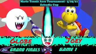Zelcadia Cup Mario Tennis Aces Tournament - Grand Final, Game 1 - Globe vs Joey