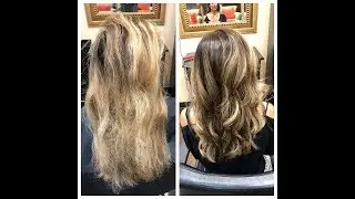 Highlights to balayage | TRANSFORMATION