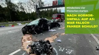Untersuchungen nach Horrorunfall auf A5