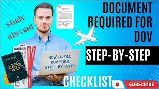 DOV(Declaration of value) process | New Docs Requirements when & where to Apply #studentvisa #study