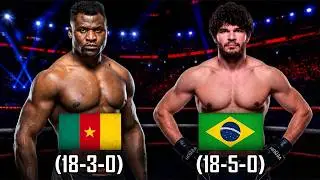Francis Ngannou vs Philipe Lins Was BRUTAL 😳 (MMA FULL FIGHT)