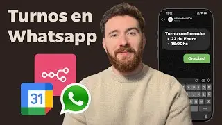 Chatbot de WhatsApp: agenda turnos automaticamente (n8n + Google Calendar)