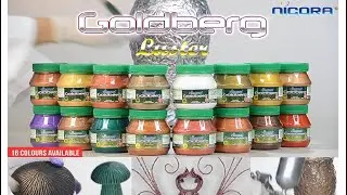 Quick & Easy NICORA GOLDBERG LUSTER Metallic Paint | Acrylic Colour | Water Based | Good Quality