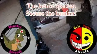 Tac House Sparta bunker seige #airsoft #gameplay #airsoftvideo #cqb