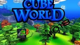 [Let's Play] Cube World #018 FFC aka Frogman Fries Chicken!