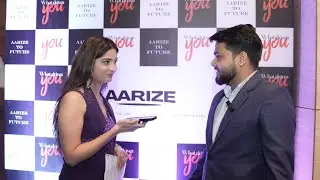 Best Anchor Ria Mittal hosting the Launch of the big Real Estate Brand Aarize Group.