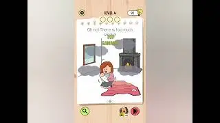 Brain Test 5 level 4 &ndash; all parts gameplay walkthrough solution