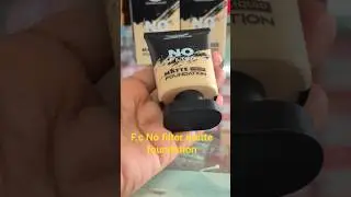 f.c my favorite makeup products 🥰 f.c no filter matte liquid foundation #smooth #vairl #makeup