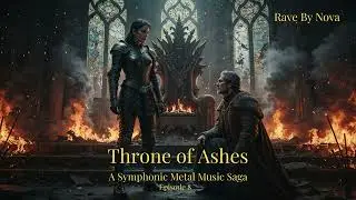 [Nova Blackwood] - THRONE OF ASHES - (Official Symphonic Metal 2025) AI Cinematic Opera