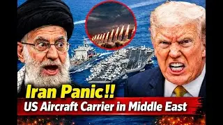 Iran Panic!! The largest US aircraft carrier carries hundreds of fighter jets to the Middle East
