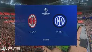 FIFA 23 INTER VS AC MILAN  | Semifinal UCL | ESPA&Ntilde;OL LATINO (PS5/XBOX SERIES S/X)