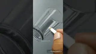 3d drawing  😱| easy 3d drawing |glass #Art #3d #shorts #whatsappstatus #2022 #drawing #Short #pencil