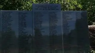 Lockerbie Air Disaster Memorial Garden, Lockerbie, Scotland. R. I. P all!!!