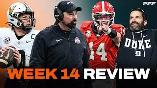 Reviewing the Biggest Week 14 Games in College Football | PFF College Football Show