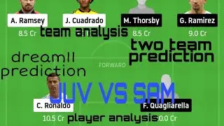 JUV VS SAM| dream11 prediction|Malayalam| series A|