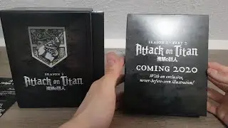 Attack on Titan Season 3 Part 1 Limited Edition Unboxing & First Impressions [Oceania Release]