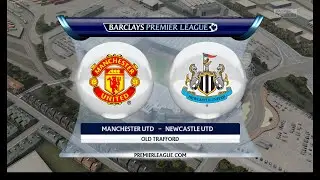 Fifa 15 Чемпионат Англии первый тур матч между Manchester Utd - Newcastle Utd