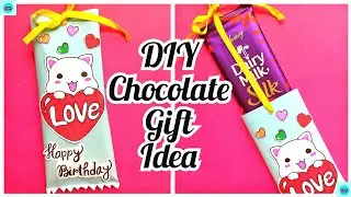 DIY Chocolate Gift Slider  #shorts