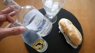 German Food Taste Test &ndash; Bismarck Fish Sandwich + German Gin and Tonic &ndash; Food & Drink