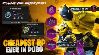 ROYAL PASS PRE-ORDER PERKS PUBG MOBILE | A1 ROYAL PASS REWARDS | A1 ROYAL PASS PRE-ORDER PERKS EVENT
