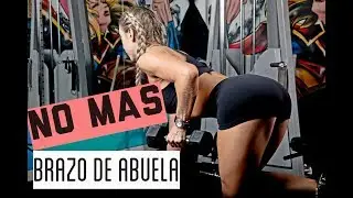 COMO TONIFICAR TUS TRICEPS! | Naty Arcila |