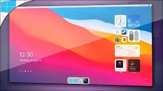 Make Windows 10 LOOK LIKE MacOS BIG SUR | Customize Windows 10 | Aesthetic Theme