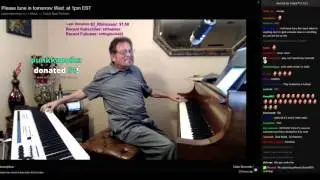 Pianoimproman - Stairway To Heaven (with Twitch chat)