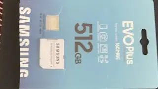 Samsung EVO Plus 512 GB SD card with adapter review
