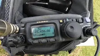 Yaesu FT 818 QRP @ Flower Scar Rd