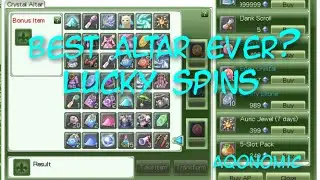 DOUBLE LOOT CRYSTAL ALTAR | Finally Hit It! | Aqonomic