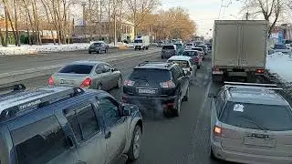 НОВОСИБИРСК. ЕДУ ПО ГОРОДУ