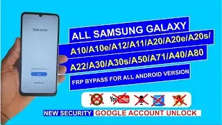 Samsung A12/A11/A13/A10/A30s/A23/A71 FRP Bypass Free Tool 2026|| Google Account New Hot Unlock code🔥