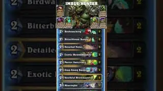 Imbue Hunter Deck List - Hearthstone 32.2