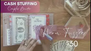 Cash Stuffing Couple's Binder | $30 | Let's See How Far It Can Stretch