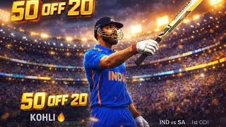 Virat Kohli's Unstoppable 76th Century in Real Cricket 24! 🔥