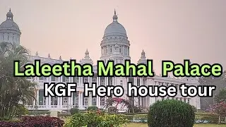 Luxury lalitha mahal palace hotel | Where I stay in Mysore | lalitha mahal palace hotel tour