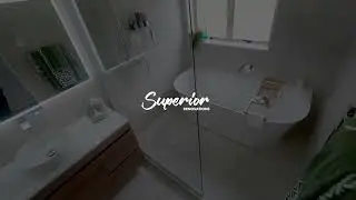 Modern Bathroom Renovation Auckland North Shore | Chrome Fittings #superiorrenovations