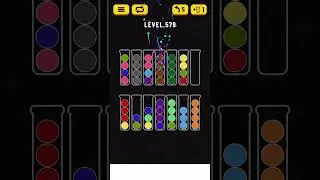 Ball Sort Puzzle level 579 solution
