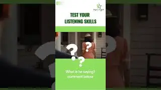 what ls he saying? comment below #english #onlineenglishlearning