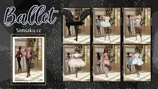 Sims 4  - Ballet cc