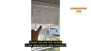 Review Eclipse Kendall Blackout Wave Curtain Valance, 18